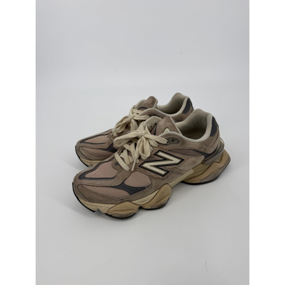 New Balance Beige Taupe Mesh Sneakers - Picture 7 of 13